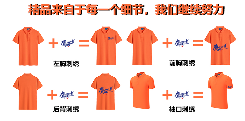 陶瓷纤维翻领T恤衫TX0016-3(图8)