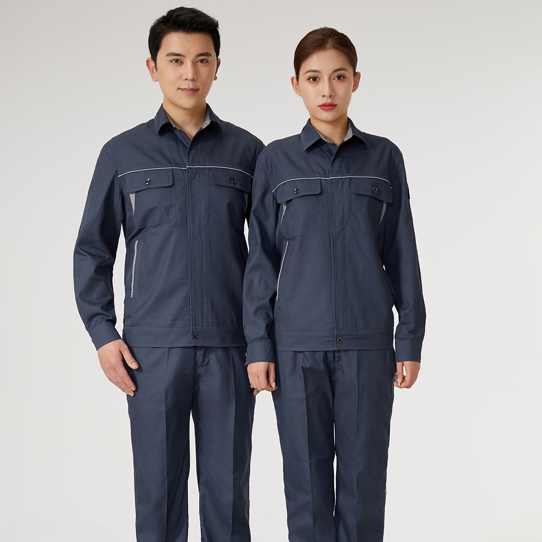 定制专属风采：鹰诺达短袖工作服，打造高效团队形象